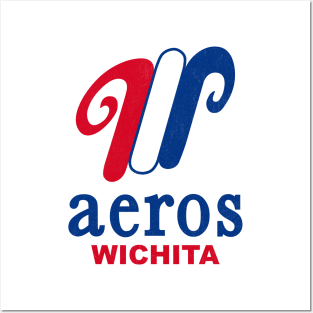 Defunct Wichita Aeros Baseball 1981 Posters and Art